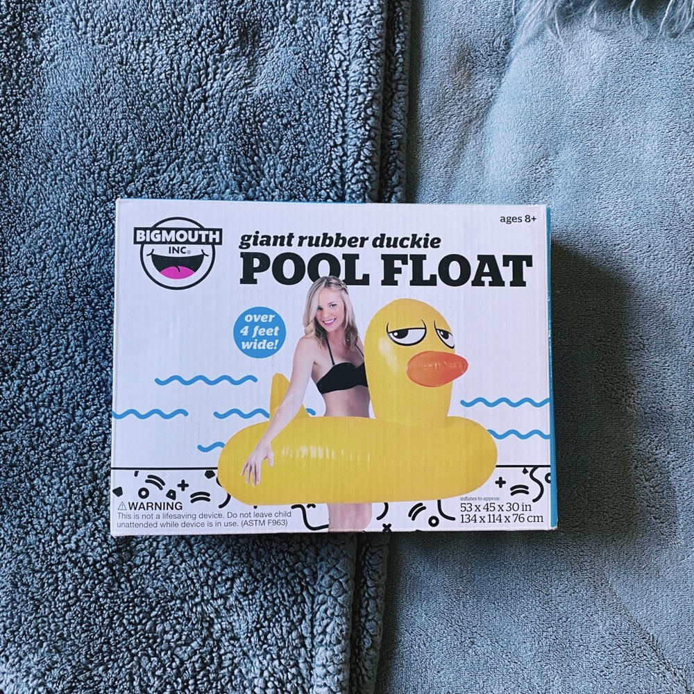 ✨💦POOL FLOAT - DUCK